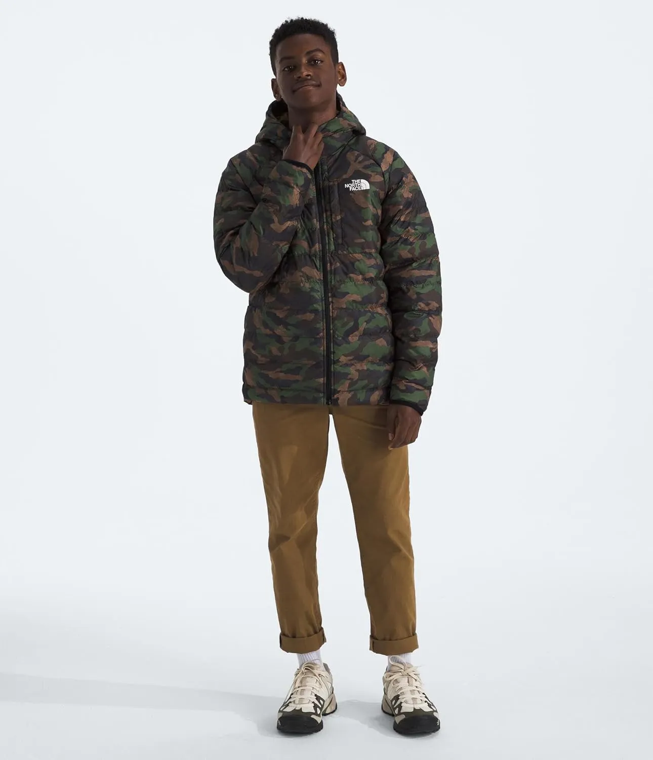 THE NORTH FACE Boys' Reversible Perrito Hooded Jacket
