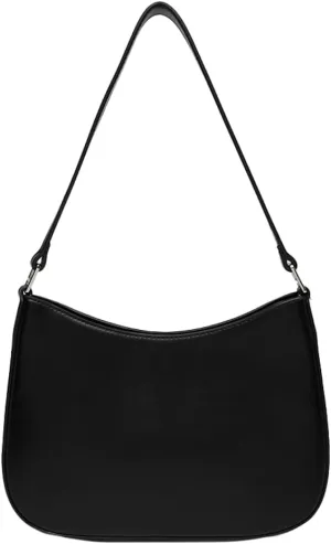 Trendy Purses for Women 2024 Versatile Solid Color Shoulder Bag Handbags Going Out Purse Simple Hobo Bag Underarm Bag