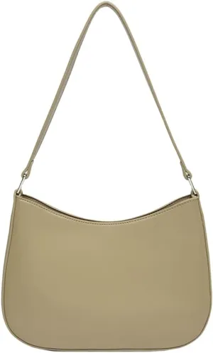 Trendy Purses for Women 2024 Versatile Solid Color Shoulder Bag Handbags Going Out Purse Simple Hobo Bag Underarm Bag