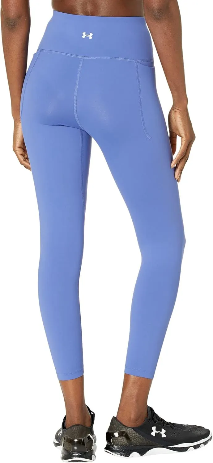 Under Armour Meridian Ankle Leggings for Women - High-Rise Waist, Bodycon Fit, Side Pockets, Pull-On, Classy & Versatile