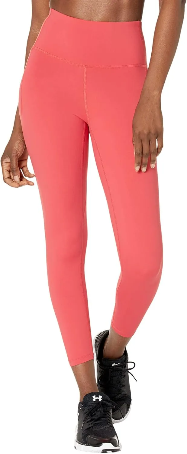 Under Armour Meridian Ankle Leggings for Women - High-Rise Waist, Bodycon Fit, Side Pockets, Pull-On, Classy & Versatile