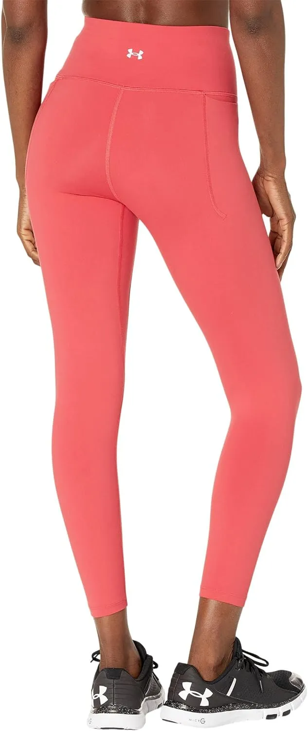 Under Armour Meridian Ankle Leggings for Women - High-Rise Waist, Bodycon Fit, Side Pockets, Pull-On, Classy & Versatile