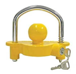 Universal Trailer Hitch Ball Coupler Lock Out Trailor Tongue Tounge Lockout