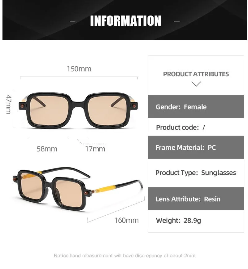 Vintage Clear Lens UV400 Steam Punk Sunglasses