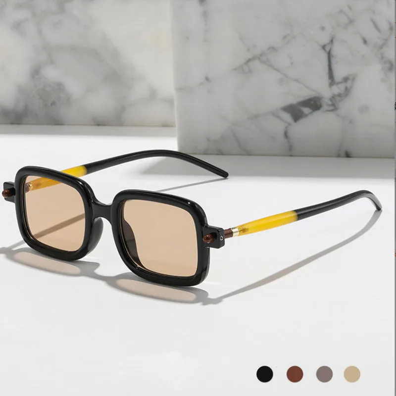 Vintage Clear Lens UV400 Steam Punk Sunglasses
