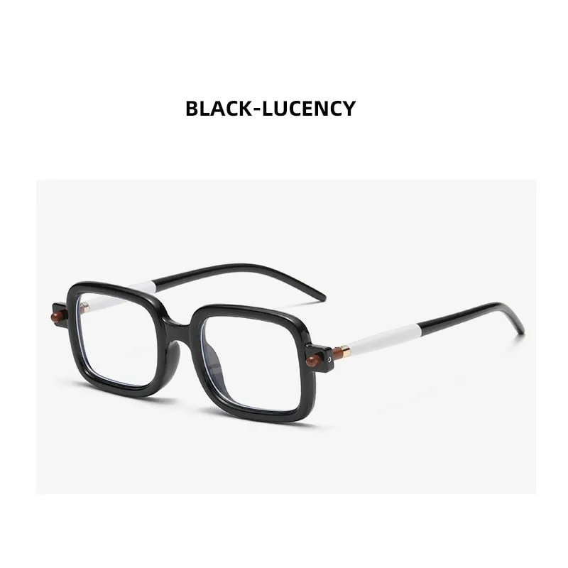 Vintage Clear Lens UV400 Steam Punk Sunglasses