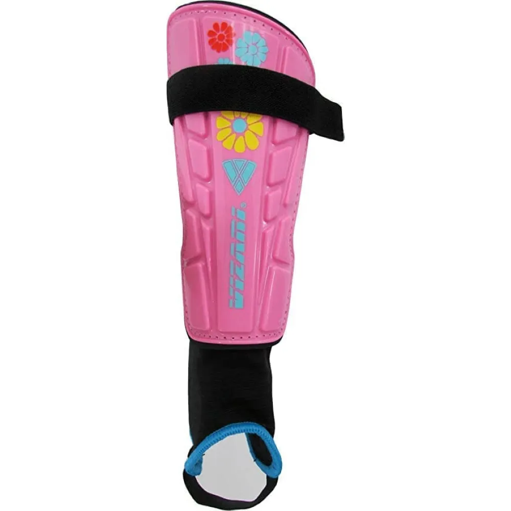 Vizari Blossom Soccer Shin Guard VZSG70163 PINK/BLUE