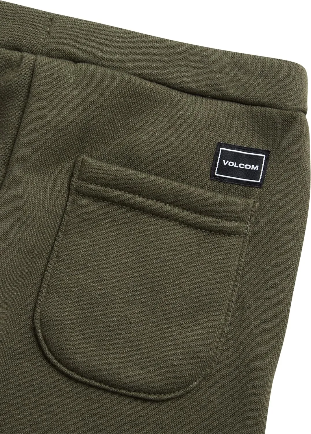Volcom Toddler Boys Joggers Set - 2 Piece Fleece Pullover Hoodie and Jogger Pants - Matching Outfit for Little Boys (12M-7)