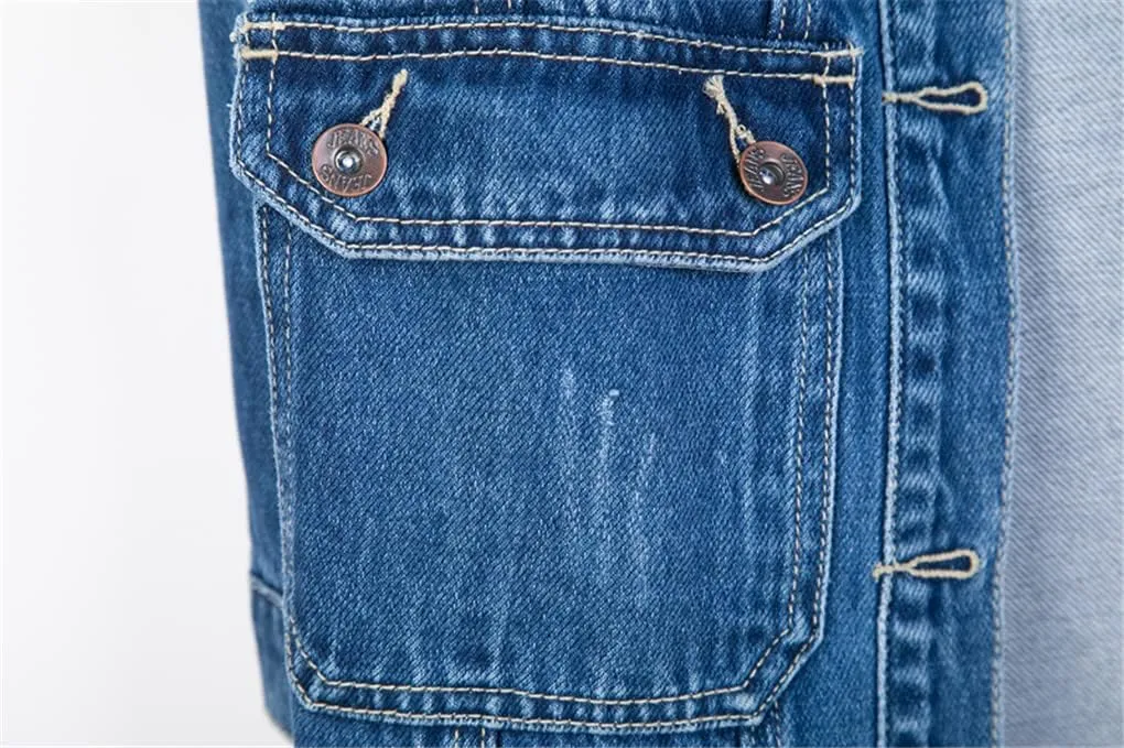 Women Denim Jackets Spring Autumn Long Sleeve Mid-Length Jean Coat Fashion All Matched Outerwear