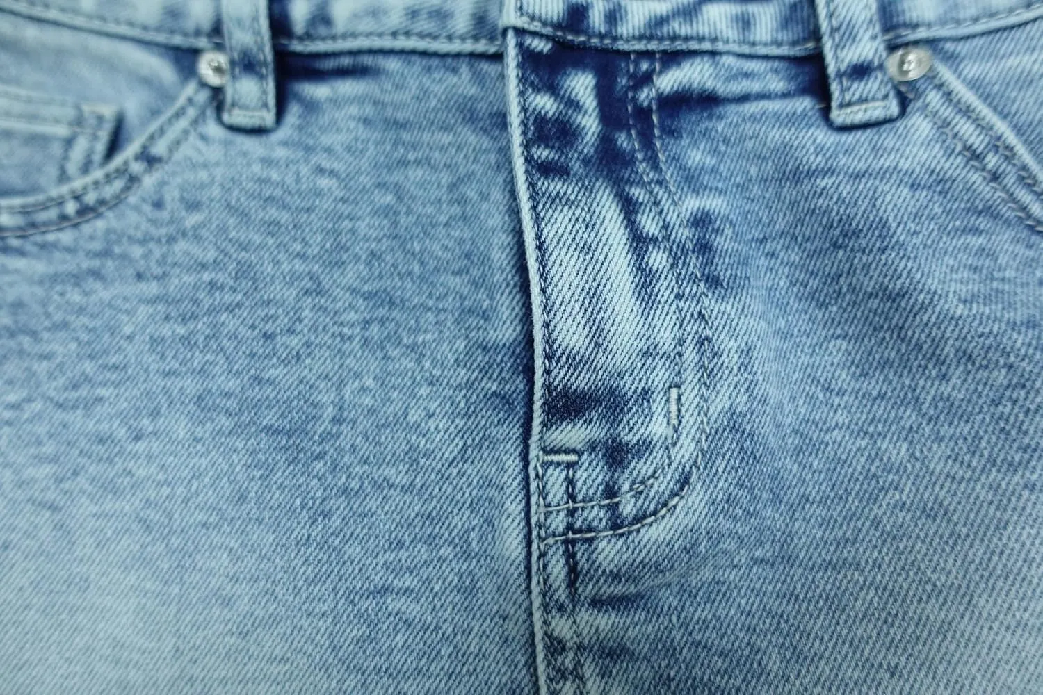 Women Denim Skirt with Shorts Mini Skort - Casual Jean Skirts with Raw Hem & Pockets