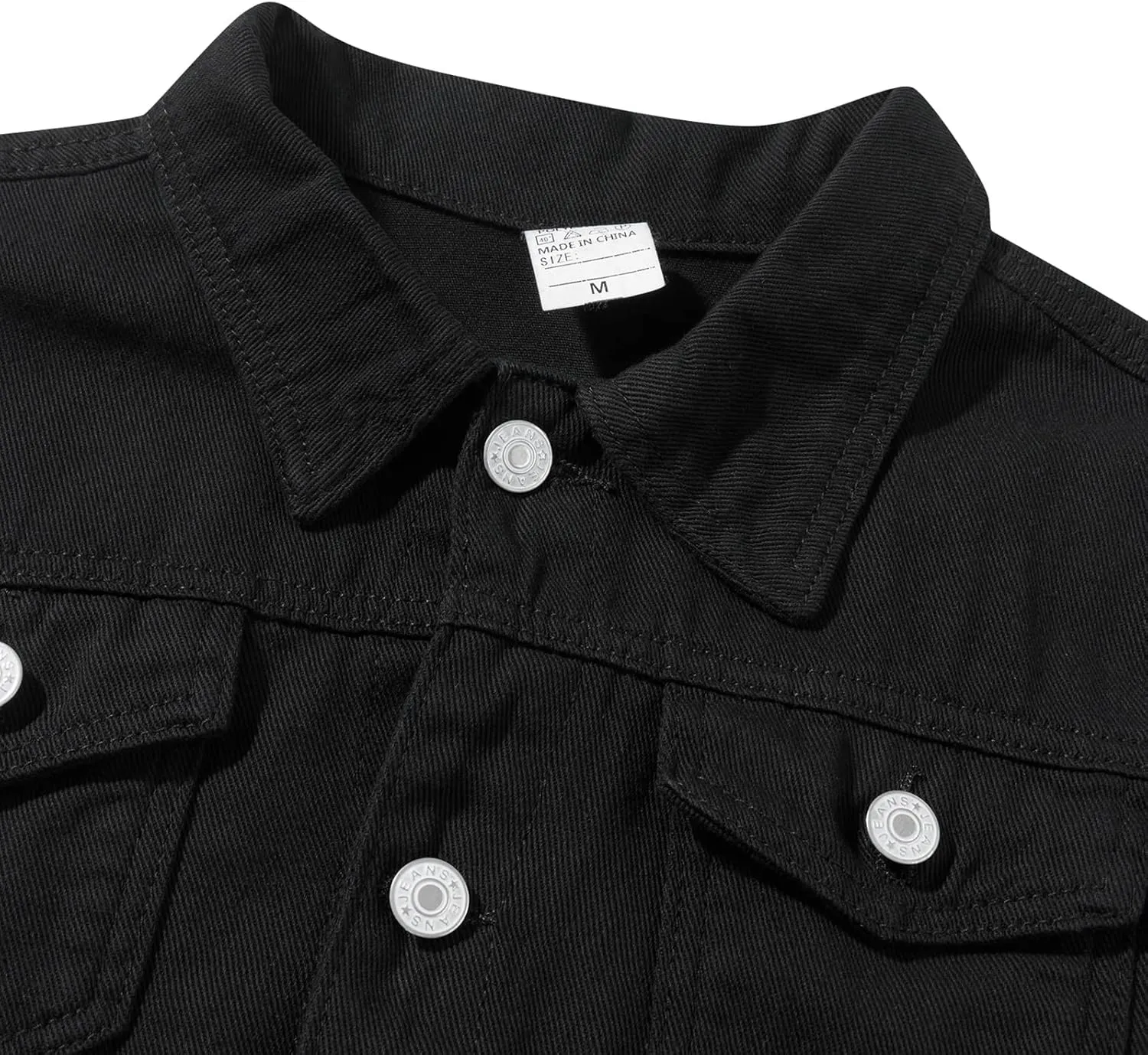 Women 's Basic Denim Jacket Casual Long Sleeve Button Down Stretchy Jean Jacket Coat