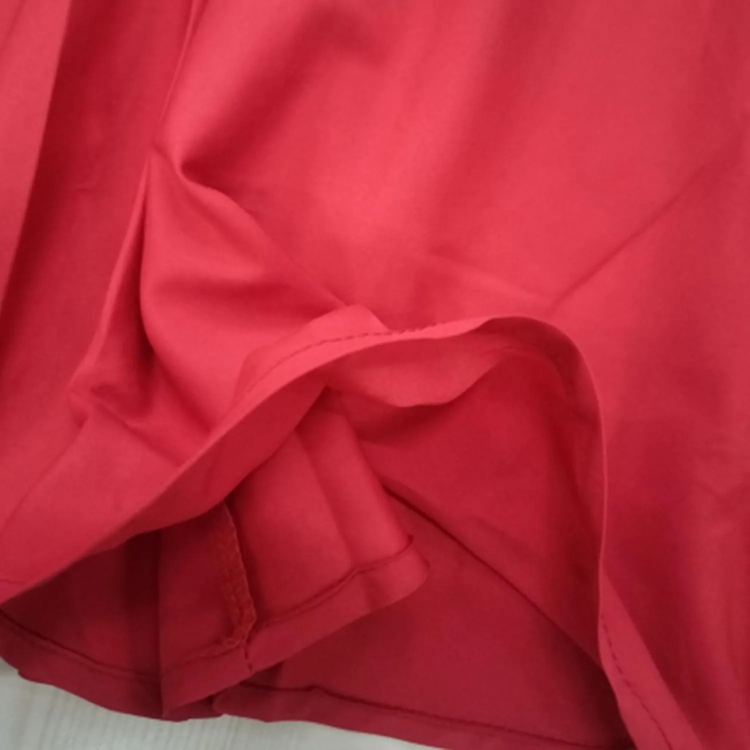 Women Vintage A-Line Skirt Elastic High Waist Pleated Skirt Midi Flared Skirt Versatile Stretchy Basic Casual Skirts