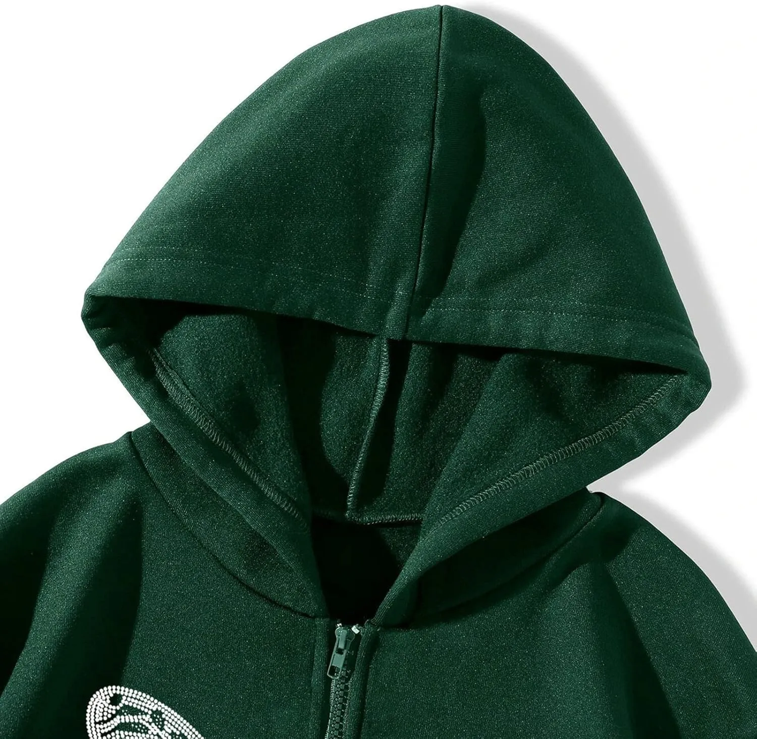 Women Y2K Spider Web Love Heart Hoodies Punk Jacket Coat Streetwear Goth Harajuku Oversized Zip Up Hooded Sweatshirt