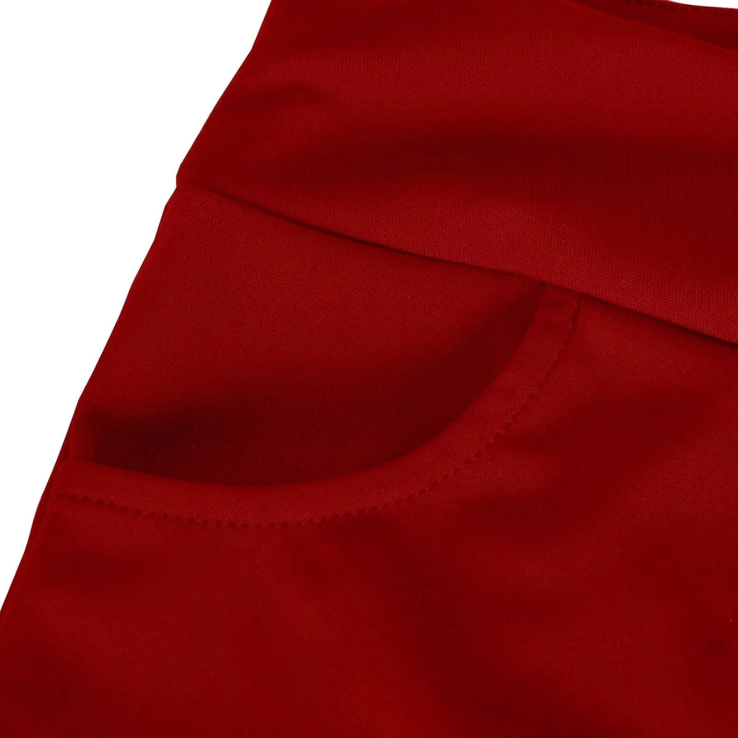 Womens Bootcut Dress Pants Business Casual Work Pants with Pockets High Waist Stretchy Trousers Pull On Office Slacks