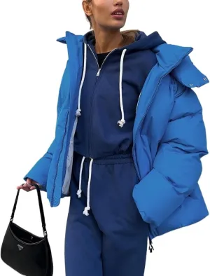 Women's Cotton Padded Jacket Coat Autumn And Winter Jacket Loose Cotton Padded Jacket Loose Coat Top