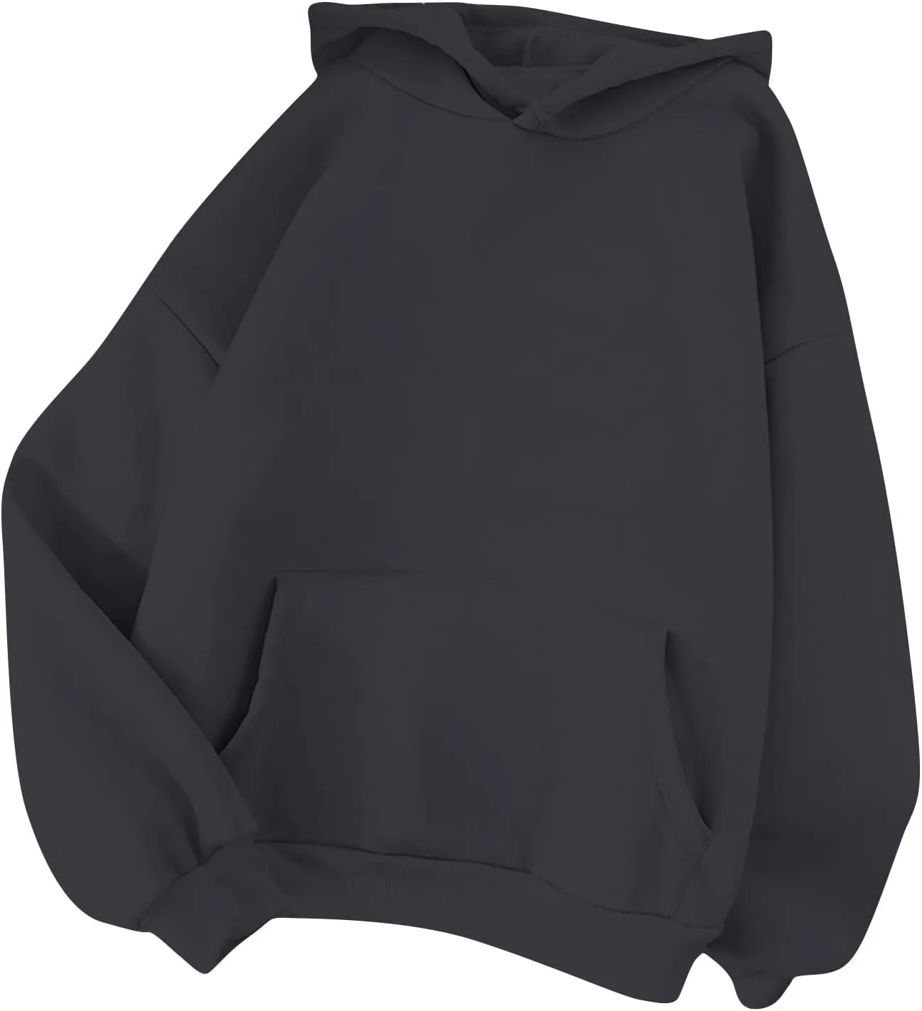 Womens Cute Hoodies Casual Plus Size Pullover Solid Color Basics Clothing Fashion Preppy Clothes Fall Outfits