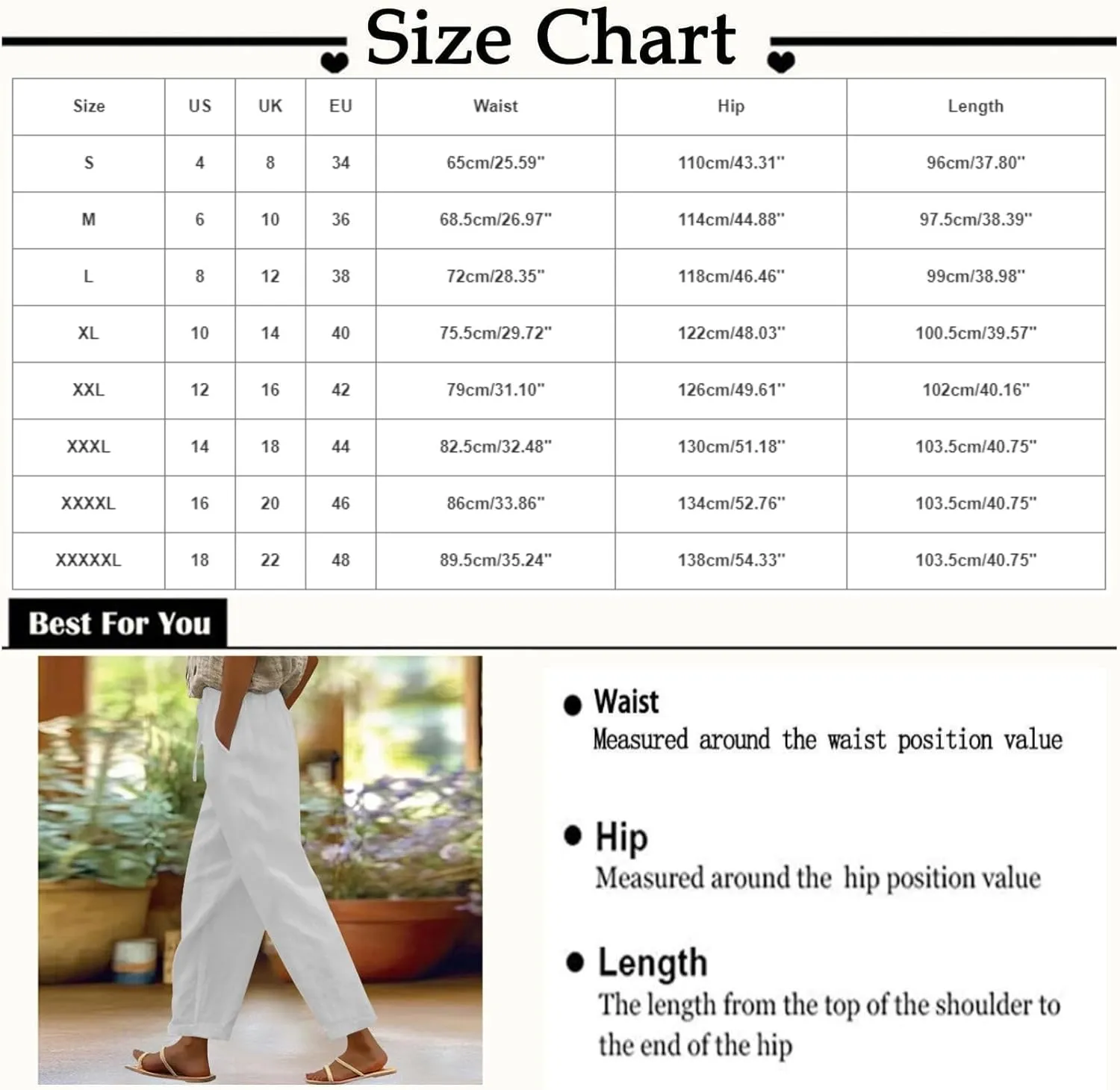 Womens Linen Pants 2025 Summer Drawstring Stright Leg Elastic Waist Pants with Pockets Dressy Casual Beach Pant