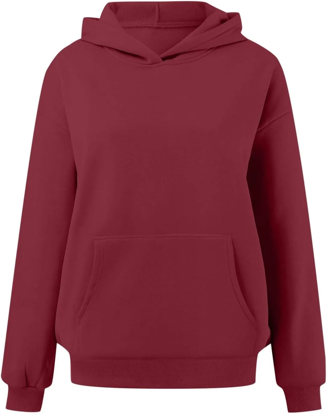 Womens Oversized Hoodies Fleece Sweatshirts Long Sleeve Sweaters Pullover Fall Outfits Winter Clothes