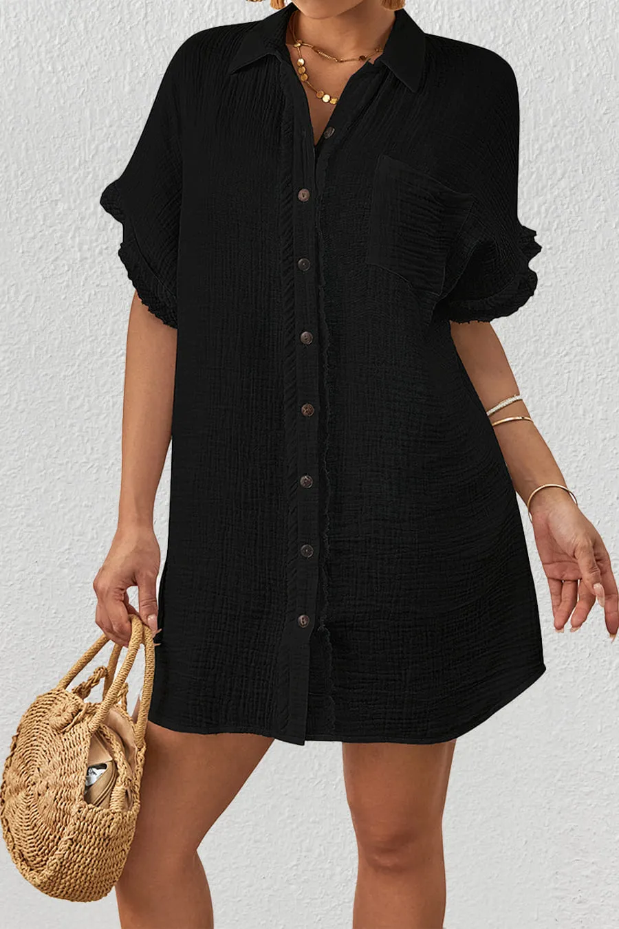 Women's Swimsuit Cover Up Shirt