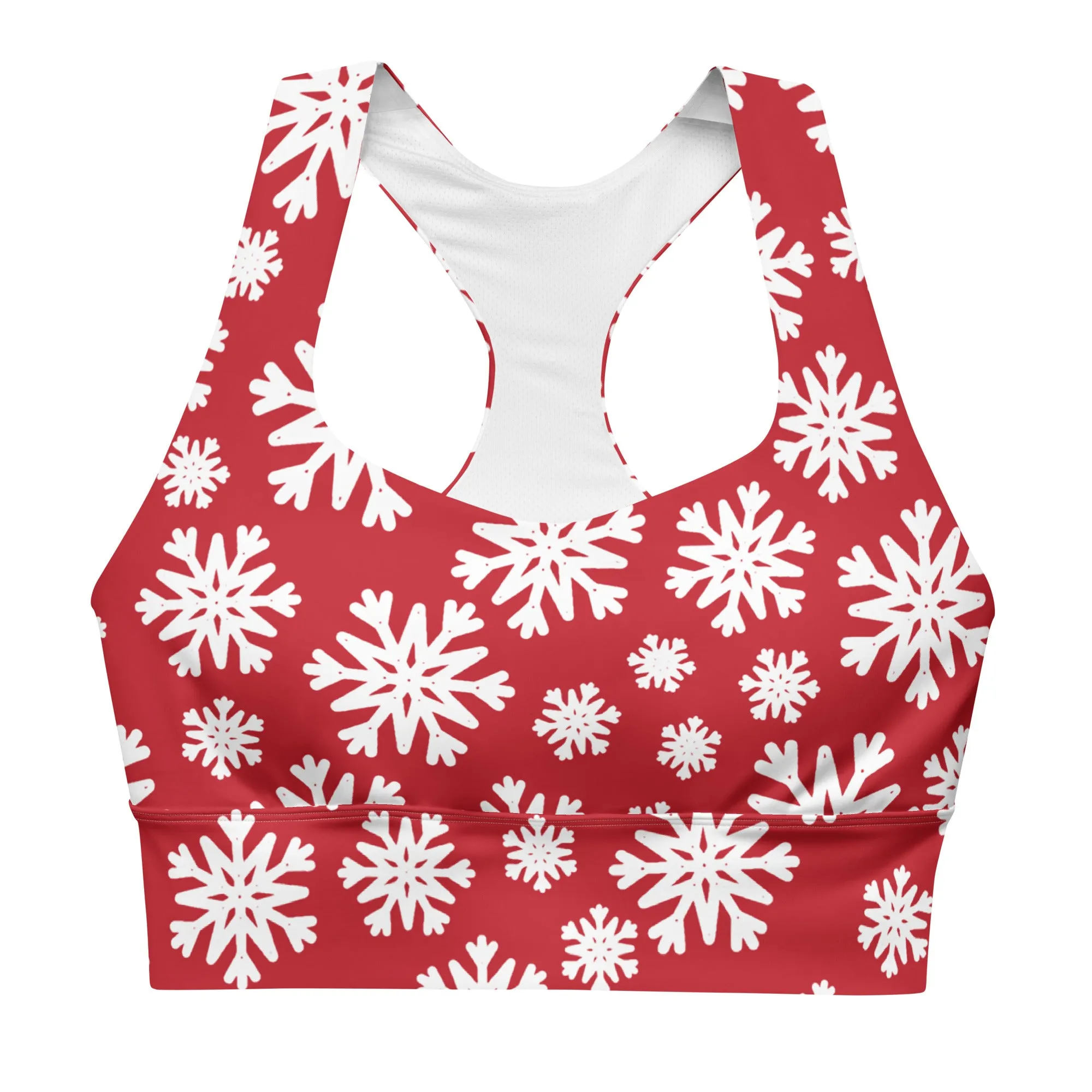 Yoga Wear Longline Sports Bra Soft and Comfortable
