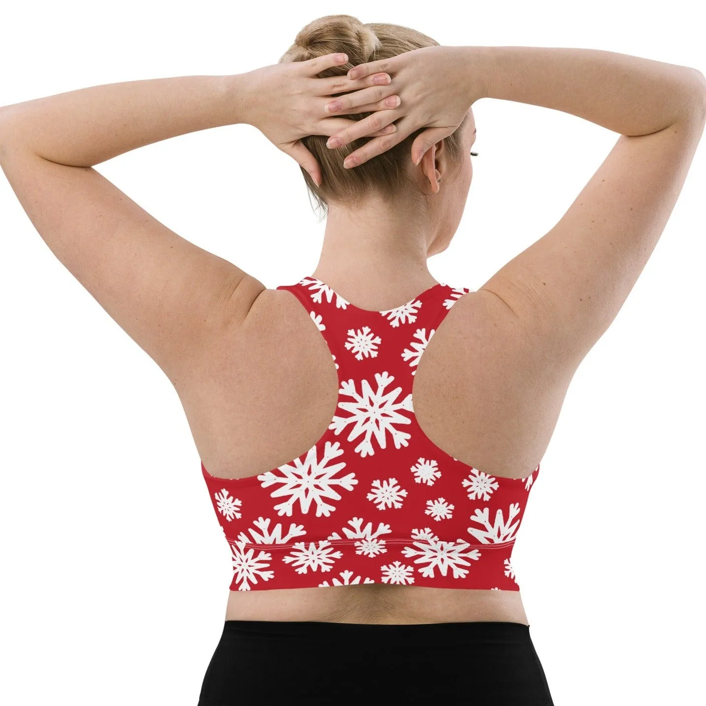 Yoga Wear Longline Sports Bra Soft and Comfortable